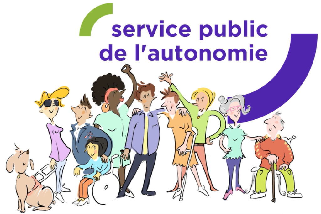 Illustration du Service public de l'autonomie